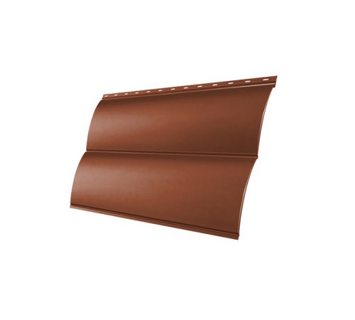 Купить блок-хаус classic 0,45 PE RAL8004 терракота 