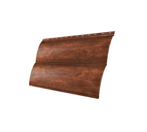 Купить блок-хаус classic 0,45 Print Twincolor Cherry гофрированный 