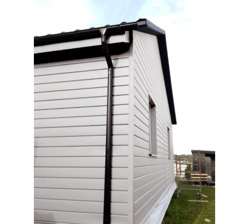 Купить экобрус 0,345 гофрированный 0,45 Drap RAL9003 сигнальный белый 