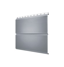 ЭкоБрус 0,345 гофрированный 0,45 PE RAL9006 бело-алюминиевый