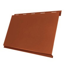 Вертикаль 0,2 classic 0,5 Atlas с пленкой RAL8004 терракота