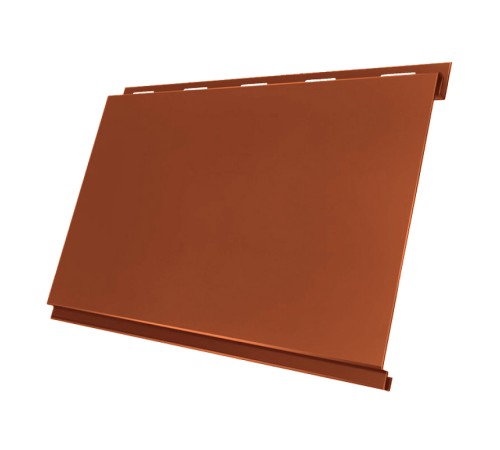 Купить вертикаль 0,2 classic 0,5 Satin с пленкой RAL8004 терракота 