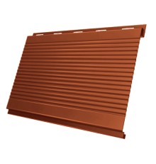 Вертикаль 0,2 gofr 0,45 Drap с пленкой RAL8004 терракота