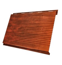 Вертикаль 0,2 gofr 0,45 Print Twincolor с пленкой Cherry гофрированный