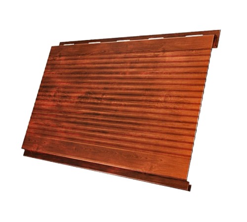 Купить вертикаль 0,2 gofr 0,45 Print Twincolor с пленкой Cherry гофрированный 