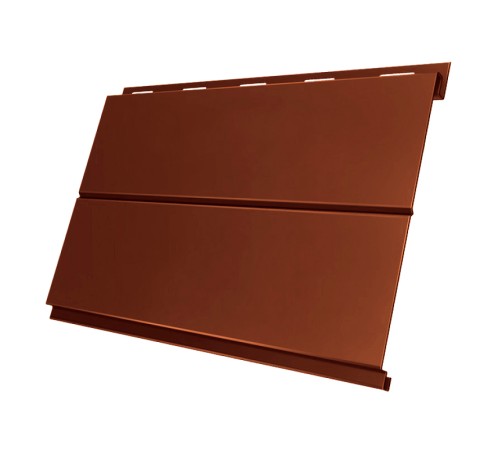 Купить вертикаль 0,2 line 0,45 Drap с пленкой RAL8004 терракота 