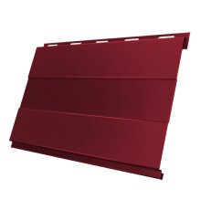 Вертикаль 0,2 prof 0,5 Quarzit с пленкой RAL3005 красное вино