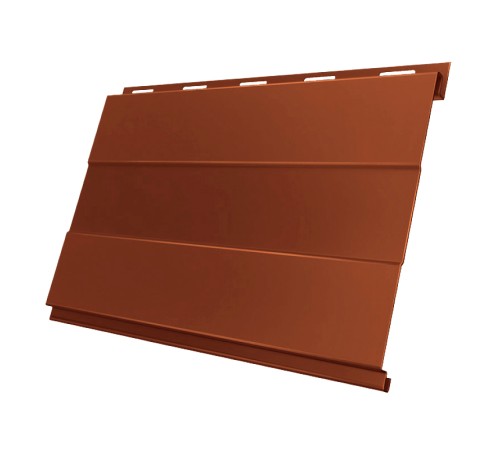 Купить вертикаль 0,2 prof 0,45 PE с пленкой RAL8004 терракота 