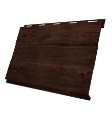 Вертикаль 0,2 prof 0,45 Print Twincolor с пленкой Choco гофрированный