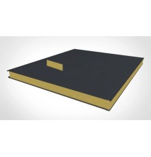 Стеновые сэндвич панели с ппу 140 ral 7004 серый