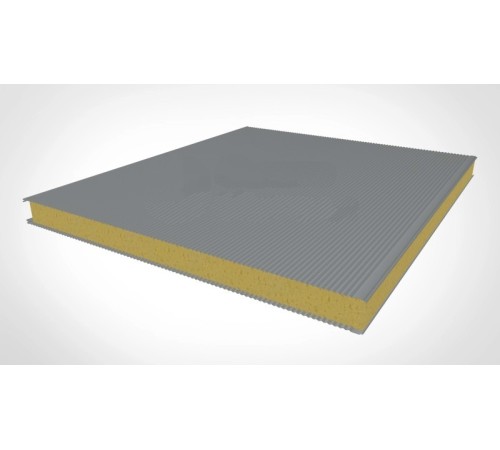 Купить стеновые сэндвич панели с ппу 140 ral 7035 светло-серый 