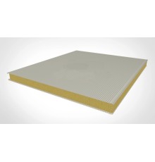 Стеновые сэндвич панели с ппу 140 ral 9003 белый