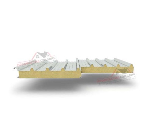 Купить сэндвич-панели для кровли с наполнителем пенополиуретан, 60 RAL 7035 светло-серый 
