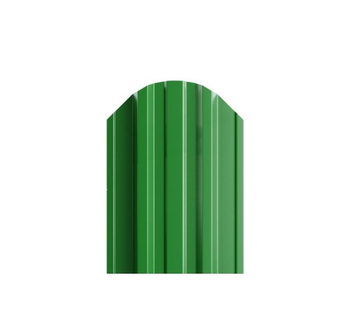 Штакетник металлический П-образный-0.45, 16,5х118, Края завальцованные, Полиэстер RAL6002