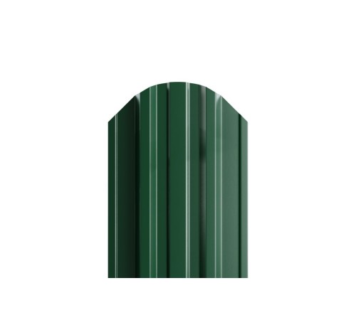 Штакетник металлический П-образный-0.45, 16,5х118, Края завальцованные, Viking RAL6005