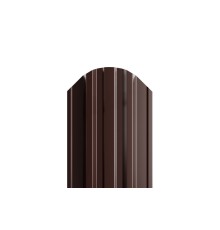 Штакетник металлический П-образный-0.5, 16,5х118, Края завальцованные, Viking E RR32