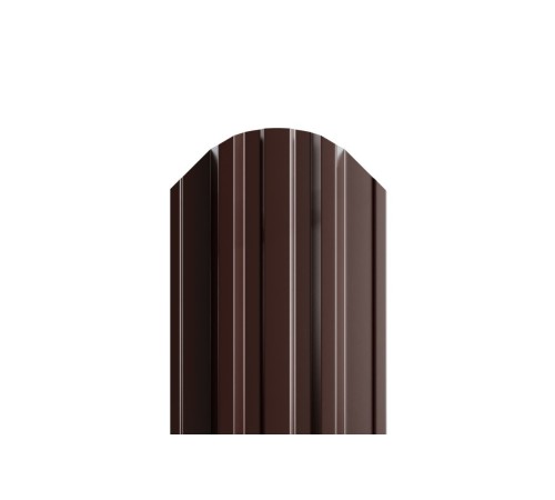 Штакетник металлический П-образный-0.5, 16,5х118, Края завальцованные, Viking E RR32