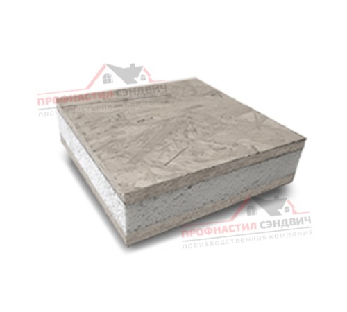 Купить СИП-панель ФЛП ППС 2800x600x224 мм, цена за панель 