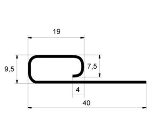 Цена на Планка финишная 3,00 двухслойная слоновая кость