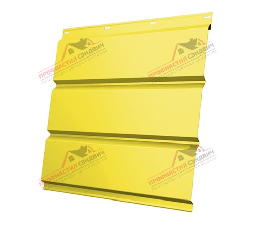 Купить софит металлический без перфорации 0,45 PE с пленкой RAL 1018 