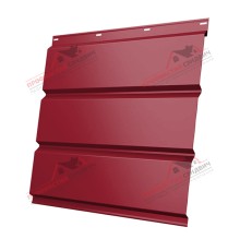 Софит металлический без перфорации 0,45 PE с пленкой RAL 3003