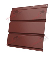 Софит металлический без перфорации 0,45 PE с пленкой RAL 3009