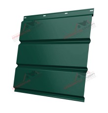 Софит металлический без перфорации 0,4 PE с пленкой RAL 6005