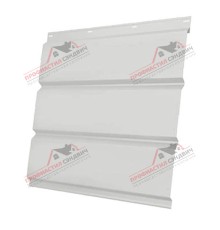 Софит металлический без перфорации 0,45 PE с пленкой RAL 9003