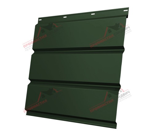 Купить софит металлический без перфорации 0,5 GreenCoat Pural BT с пленкой RR 11 