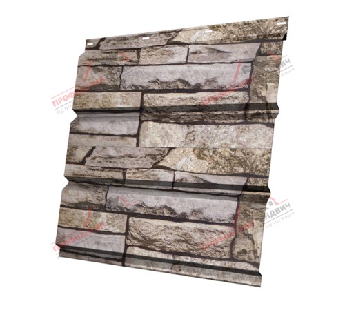 Купить софит металлический без перфорации 0,45 Print Elite с пленкой Sand Stone 