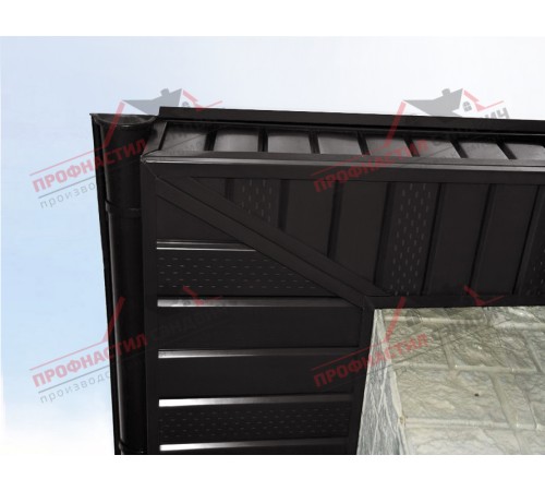 Купить софит металлический центральная перфорация 0,5 Quarzit Pro Matt с пленкой RR 32  