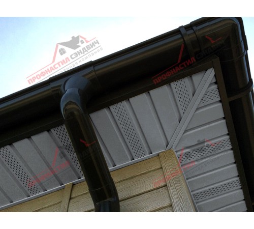 Купить софит металлический центральная перфорация 0,5 GreenCoat Pural matt с пленкой RR 21 