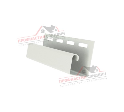 Цена на Планка J 3,00 двухслойный белый (малый)