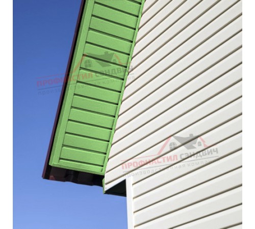 Цена на Планка финишная 3,00 двухслойная салатовая