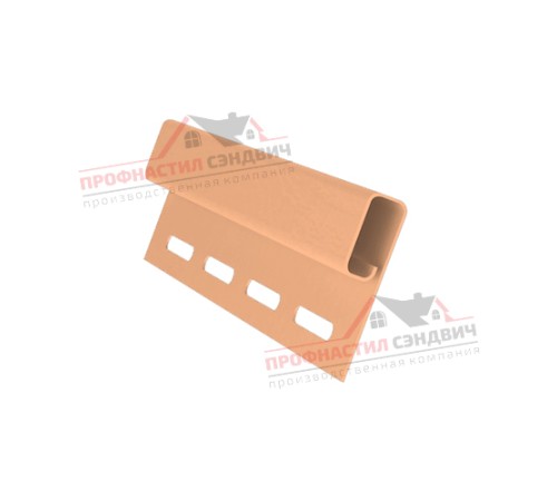 Цена на Планка финишная 3,00 двухслойная персиковая