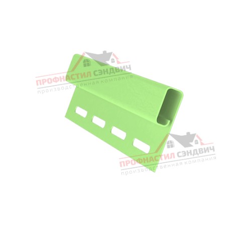 Цена на Планка финишная 3,00 двухслойная салатовая