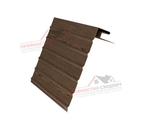 Цена на Фаска J двухслойная акрил (АСА) темный дуб