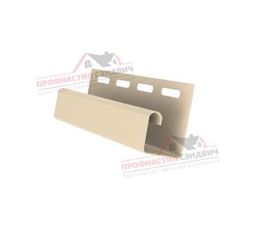 Цена на Планка J 3,00 двухслойный кремовый