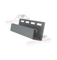 Профиль J 3,00 двухслойный серый