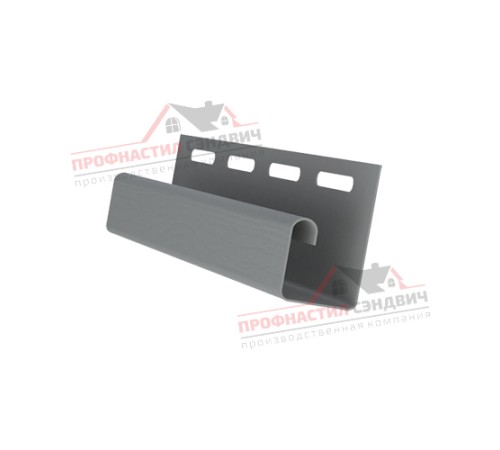 Цена на Планка J 3,00 двухслойный серый