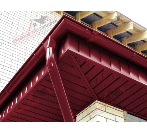 Купить софит металлический полная перфорация 0,45 PE с пленкой RAL 3003 