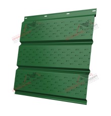 Софит металлический полная перфорация 0,45 PE с пленкой RAL 6002