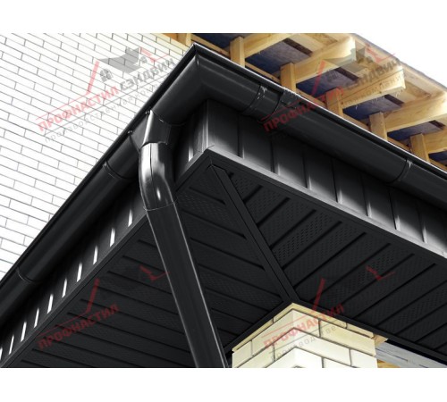 Купить софит металлический полная перфорация 0,5 GreenCoat Pural matt с пленкой RR 33 