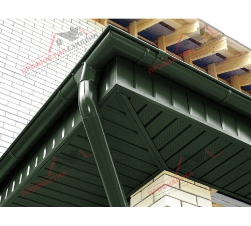 Купить софит металлический полная перфорация 0,5 GreenCoat Pural BT с пленкой RR 11 