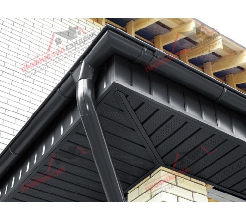 Купить софит металлический полная перфорация 0,5 GreenCoat Pural BT с пленкой RR 23 