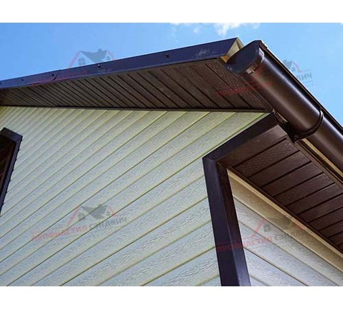 Цена на Софит T4 3,00 двухслойный акрил (АСА) частично перфорированный темный дуб