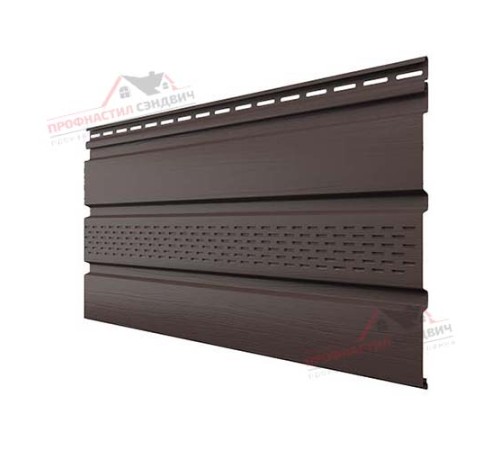 Цена на Софит Т4 3,00 двухслойный частично перфорированный коричневый