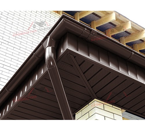 Цена на Софит Т4 3,00 двухслойный полностью перфорированный коричневый