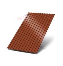 Профлист СС10-1150-0.5 RAL8004 Norman