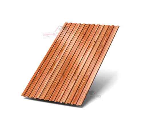 Цена на Профлист СС10-1150-0.5 Кедр ECOSTEEL_T